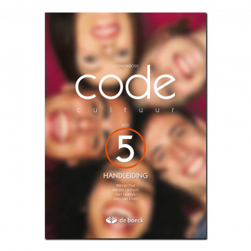 Code Cultuurwetenschappen 5 (GO) - handleiding