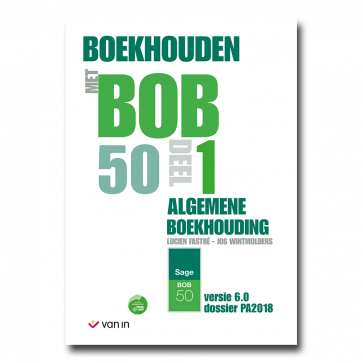Boekhouden met Bob 50 deel 1 - leerwerkboek editie 2019