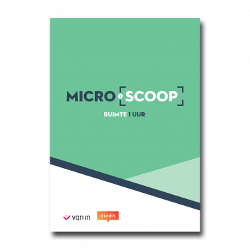 MicroScoop - leerpakket ruimte 1 u