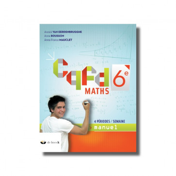 Cqfd Maths 6e (4pér./sem.) - manuel (ed.2018).