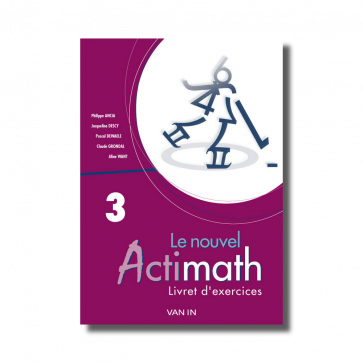 Nouvel Actimath 3 - Livret d'exercices + cd-rom - Pack