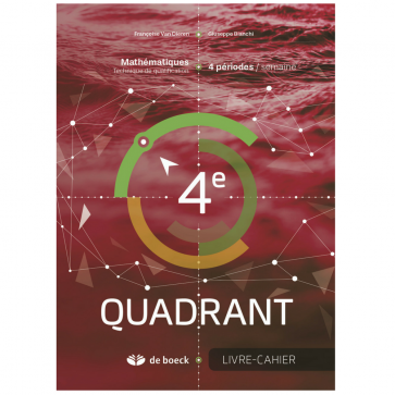 4e Quadrant (4 pér./sem.) - Livre-cahier