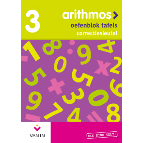 Arithmos tafels 3 herwerkt - sleutel