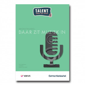 Talent 5 - projectbundel 3 - Daar zit muziek in - correctiesleutel