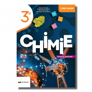 Chimie 3 (sciences générales) - livre-cahier 2021