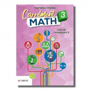 Carrément Math 3 livre de l'enseignant A (ancienne édition)