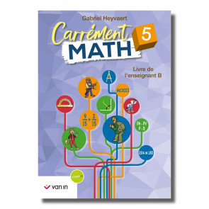 Carrément Math 5 livre de l'enseignant B (ancienne édition)