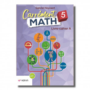 Carrément Math 5 A livre-cahier (ancienne édition)