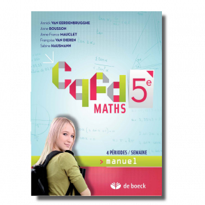 Cqfd Maths 5ème  (4 pér./sem.) - Manuel (n.e.)